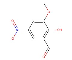 2-羟基-5-硝基间茴香醛图片
