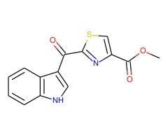 2-(1H-吲哚-3-基羰基)-4-噻唑羧酸甲酯图片