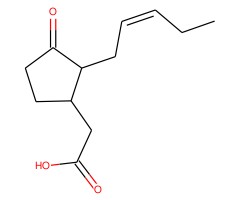 (E)-2-(3-氧代-2-(戊-2-烯-1-基)环戊基)乙酸图片