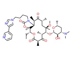 泰利霉素;替利霉素;红霉酮 (特利霉素)图片