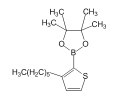 3-己基-2-(4,4,5,5-四甲基-1,3,2-二氧杂环戊硼烷-2-基)噻吩图片