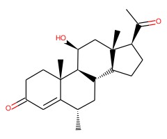 6A-甲基-11B-羟孕酮图片
