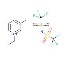 1-乙基-3-甲基吡啶鎓双(三氟甲基磺酰)亚胺图片