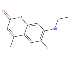 7-(乙氨基)-4,6-二甲基香豆素图片
