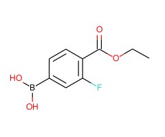 4-(乙氧羰基)-3-氟苯硼酸 (含不同量的酸酐)图片