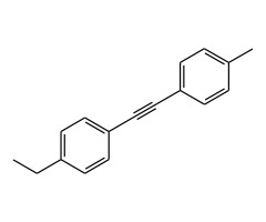 1-乙基-4-[(4-甲基苯基)乙炔基]苯图片