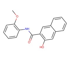 3-羟基-N-(2-甲氧基苯基)萘-2-甲酰胺图片