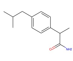 2-(4-异丁基苯基)丙酰胺图片