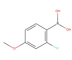 2-氟-4-甲氧基苯硼酸 (含不同量的酸酐)图片