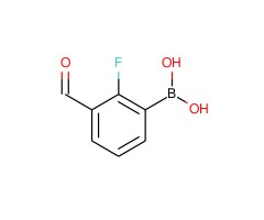 2-氟-3-甲酰基苯硼酸 (含不同量的酸酐)图片