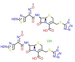 盐酸头孢甲肟;倍司特克;噻肟唑头孢菌素盐酸盐图片