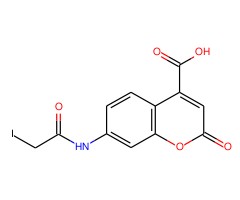 7-碘乙酰氨基香豆素-4-甲酸图片