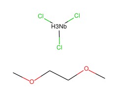 1,2-二甲氧基乙烷氯化铌(III)络合物图片