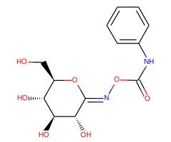 O-(D-吡喃葡萄糖基)氨基N-苯基氨基甲酸酯图片
