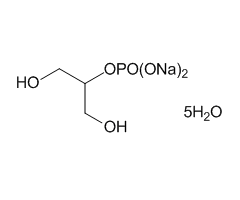 五水β-甘油磷酸钠;β-磷酸甘油酯二钠盐五水合物图片