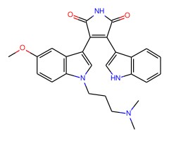 3-[1-[3-(二甲基氨基)丙基]-5-甲氧基-1H-吲哚-3-基]-4-(1H-吲哚-3-基)-图片