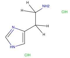 组胺-α,α,β,β-氘4盐酸盐图片