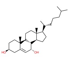 7a-羟基胆固醇图片
