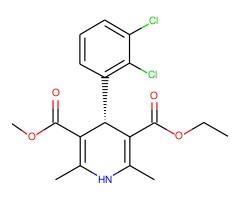 3-乙基 5-甲基 (S)-4-(2,3-二氯苯基)-2,6-二甲基-1,4-二氢吡啶-3,5-二羧酸酯图片