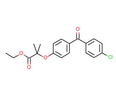 2-(4-(4-氯苯甲酰基)苯氧基)-2-甲基丙酸乙酯 （非诺贝特杂质）图片