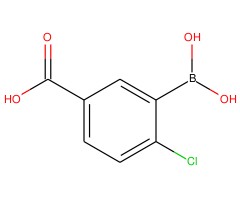 5-羧基-2-氯苯硼酸 (含不同量的酸酐)图片