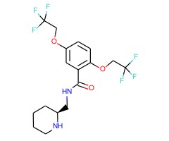 (S)-N-(哌啶-2-基甲基)-2,5-双(2,2,2-三氟乙氧基)苯甲酰胺图片