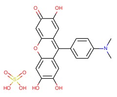 9-(4'-二甲氨基苯基)-2,6,7-三羟基荧光酮硫酸盐图片