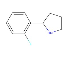 2-(2-氟苯基)吡咯烷图片