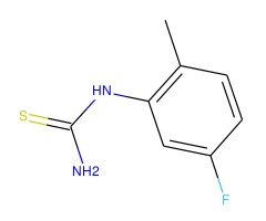 (5-氟-2-甲基苯基)硫脲图片