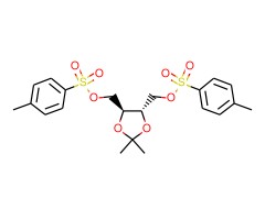 (-)-1,4-二-O-甲苯磺酰基-2,3-O-异亚丙基-L-苏糖醇图片