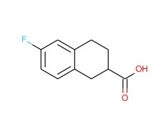 6-氟-1,2,3,4-四氢萘-2-羧酸图片