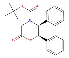 (2R,3S)-(-)-N-Boc-2,3-二苯基-6-氧代吗啉图片