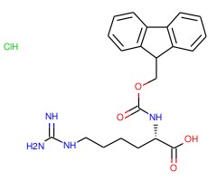 N2-(((9H-荧光素-9-基)甲氧基)羰)-N6-氨基甲酰-L-赖氨酸盐酸盐图片