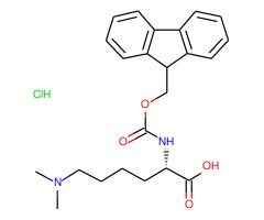 N2-(((9H-芴-9-基)甲氧基)羰基)-N6,N6-二甲基-L-赖氨酸盐酸盐图片