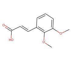 反-2,3-二甲氧基肉桂酸图片