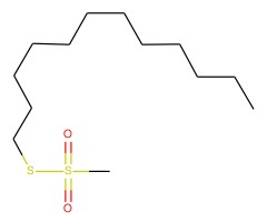 S-十二烷基甲磺酸硫代酸酯图片