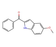 (5-甲氧基-1H-吲哚-2-基)苯基甲酮图片