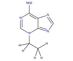 3-(乙基-d5)-3H-嘌呤-6-胺图片