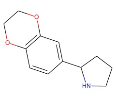 2-(2,3-二氢苯并[b][1,4]二噁英-6-基)吡咯烷图片