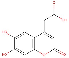 6,7-二羟基香豆素-4-乙酸图片