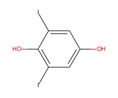 2,6-二碘苯-1,4-二醇图片