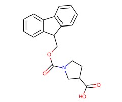 1-FMOC-3-吡咯烷甲酸图片