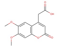6,7-二甲氧基-4-香豆素乙酸图片
