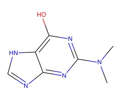 2-二甲基氨基-6-羟基嘌呤图片