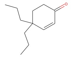 4,4-二丙基环己-2-烯-1-酮图片