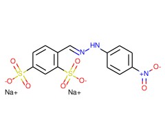 4-(2-(4-硝基苯)腙基)甲基)苯-1,3-二磺酸钠图片