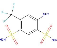4-氨基-6-(三氟甲基)苯-1,3-二磺酰胺图片