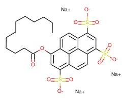 8-(十二烷酰氧基)芘-1,3,6-三磺酸钠图片