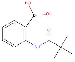 2-(特戊酰胺基)苯硼酸 (含不同量的酸酐)图片