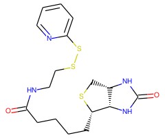 N-[2-(2-吡啶二硫代)乙基]生物素酰胺图片